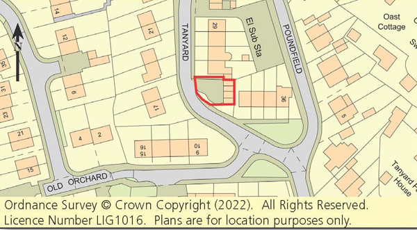 Lot: 51 - FOUR LOCK-UP GARAGES AND LAND -